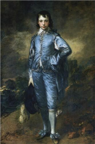 Thomas Gainsborough - "The Blue Boy (Portrait of Jonathan Buttall" (1770)