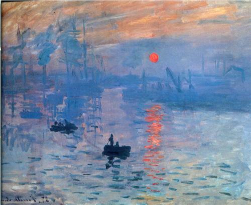 Claude Monet - "Impression, Sunrise"