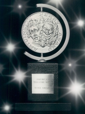 the Tony Award Medallion