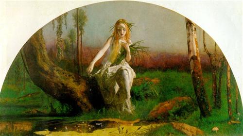 "Ophelia" - Arthur Hughes