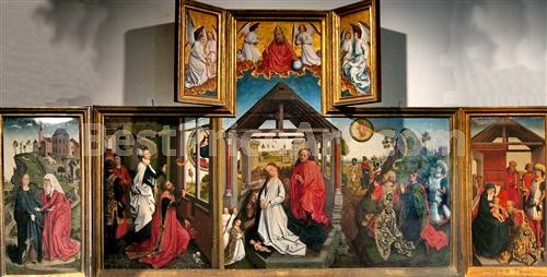 Rogier van der Weyden - "Polyptych with the Nativity"
