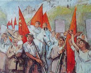 Alexandru Ciucurencu - "May Day in Freedom" (1958)