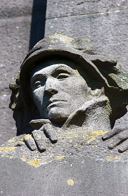 the Yser Memorial - Nieuwpoort, Holland