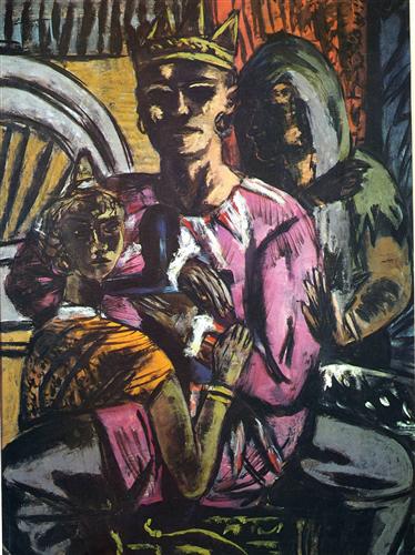 "The King" - Max Beckmann 