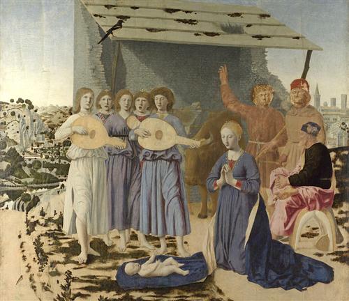 "Nativity" - Piero della Francesca